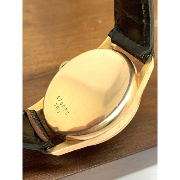 Breitling Premier Men's Watch 1940's Swiss Chronograph 32mm 18k Yellow Gold Case - Picture 6 of 16